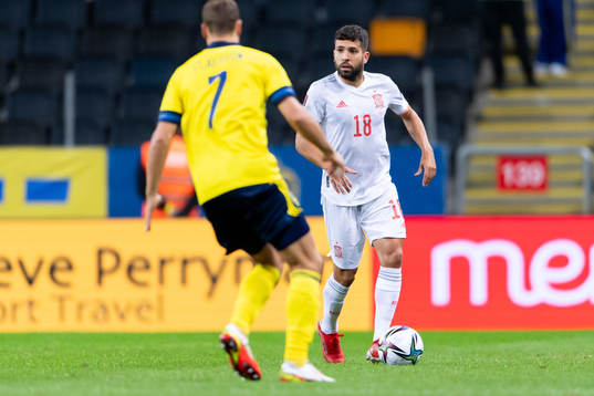 Jordi Alba of Spain