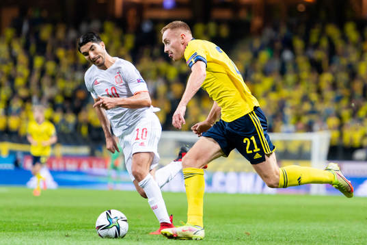 Dejan Kulusevski of Sweden