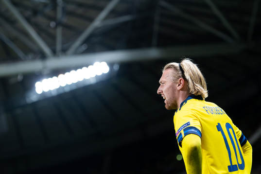 Emil Forsberg of Sweden