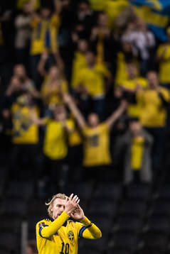 Emil Forsberg of Sweden