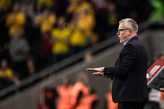 Head coach Janne Andersson of Sweden