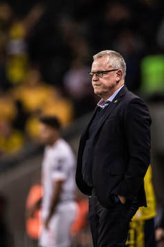 head coach Janne Andersson of Sweden