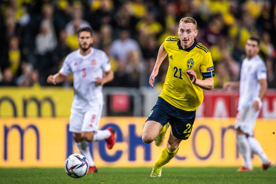 Dejan Kulusevski of Sweden