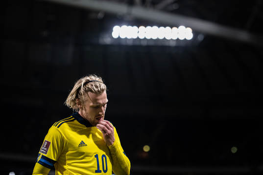 Emil Forsberg of Sweden