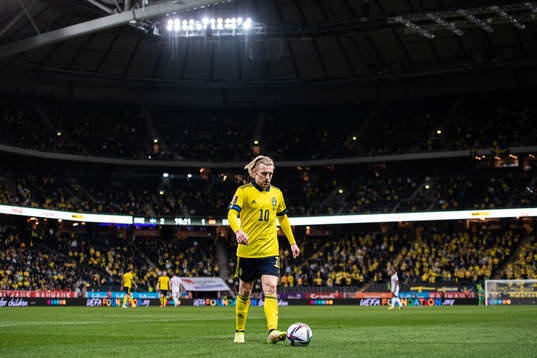 Emil Forsberg of Sweden