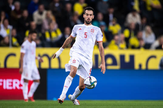 Sergio Busquets of Spain
