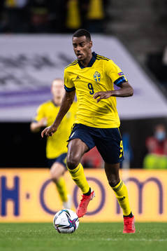 Alexander Isak of Sweden