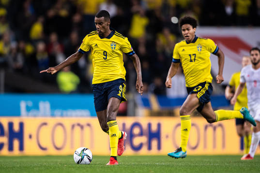 Alexander Isak of Sweden