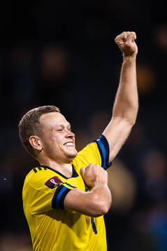 Viktor Claesson of Sweden celebrates