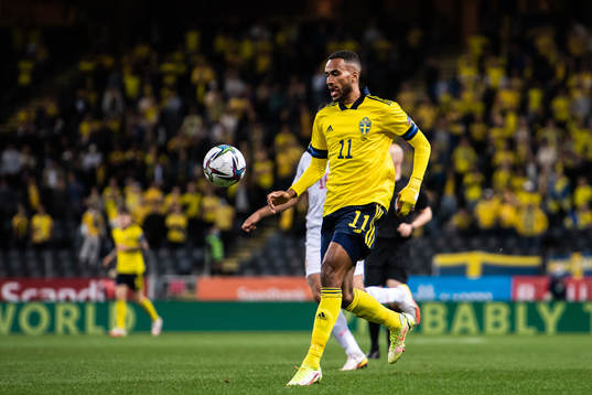 Isaac Kiese-Thelin of Sweden
