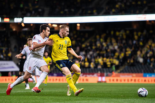Dejan Kulusevski of Sweden