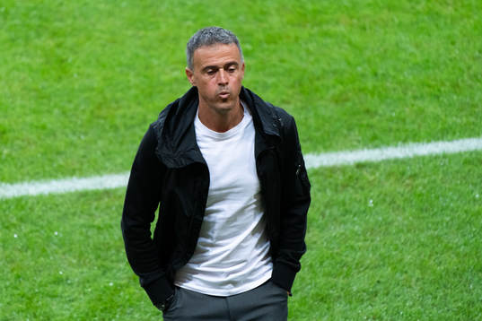 Head coach Luis Enrique of Spain