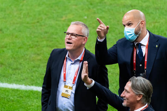 Head coach Janne Andersson of Sweden