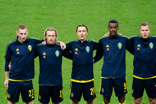 Dejan Kulusevski, Emil Forsberg, Kristoffer Olsson,