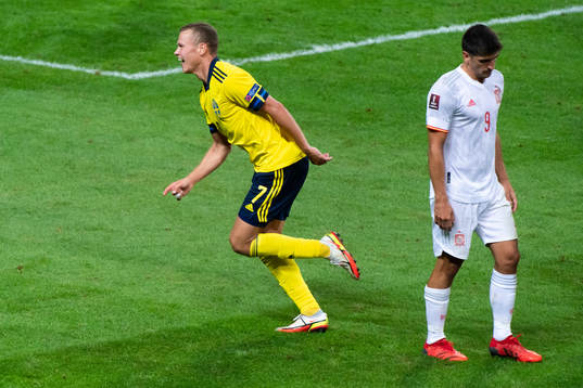 Viktor Claesson of Sweden celebrates