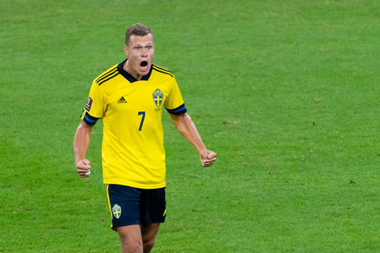 Viktor Claesson of Sweden celebrates