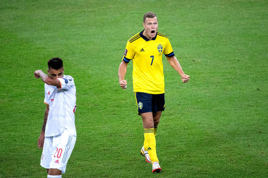 Viktor Claesson of Sweden celebrates