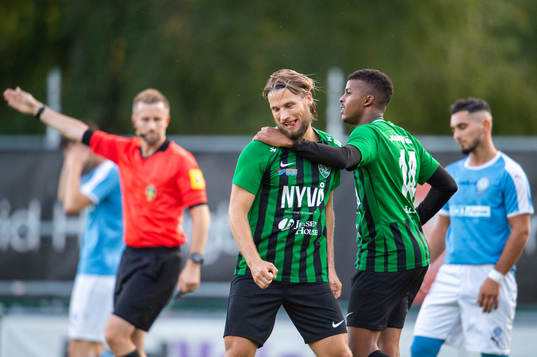 Högaborgs Mac Vladimir Grossmann och Abdi-Nasir Abdalle