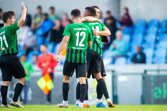 Högaborgs Abdi-Nasir Abdalle och Daniel Bennassar Nilsson
