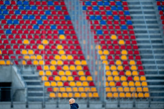Ståle Solbakken, head coach of the Norwegian national