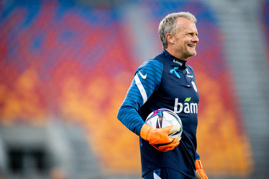 Frode Grodås, goalkeeper coach of the Norwegian national