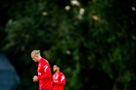 Erling Braut Haaland of the Norwegian national football team