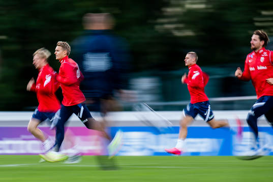 Martin Ødegaard of the Norwegian national football team