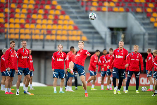 Kristian Thorstvedt of the Norwegian national football team