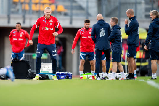 Erling Braut Haaland of the Norwegian national football team