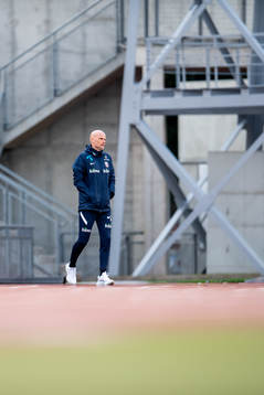 Ståle Solbakken, head coach of the Norwegian national