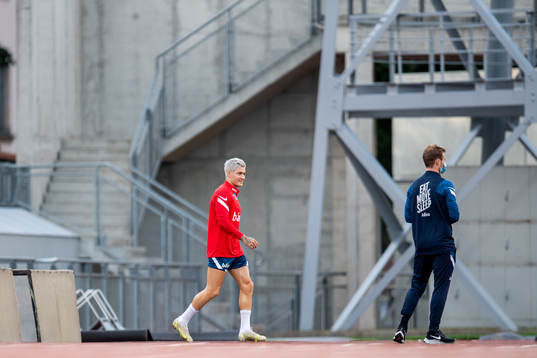 Mathias Normann of the Norwegian national football team