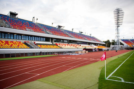 General view of Daugava Stadium