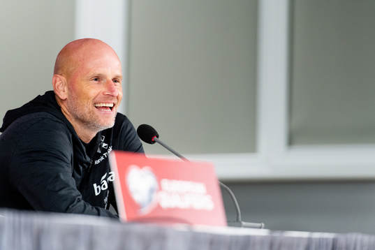 Ståle Solbakken, head coach of the Norwegian national