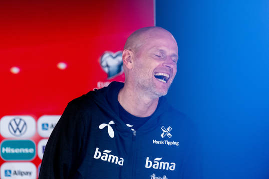 Ståle Solbakken, head coach of the Norwegian national