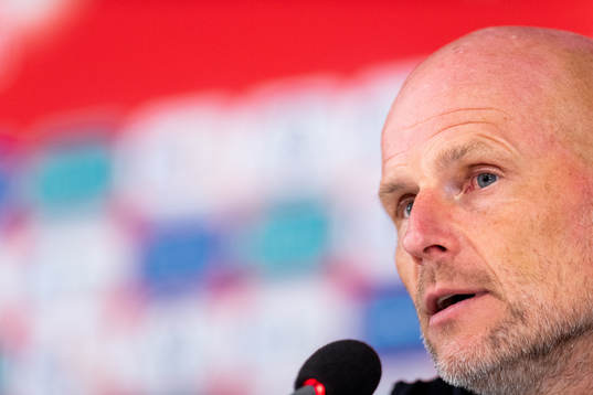 Ståle Solbakken, head coach of the Norwegian national
