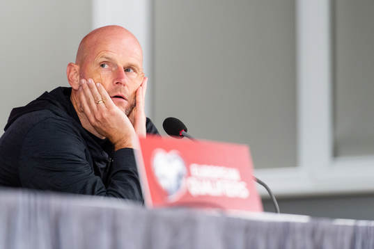 Ståle Solbakken, head coach of the Norwegian national