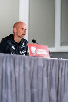 Ståle Solbakken, head coach of the Norwegian national