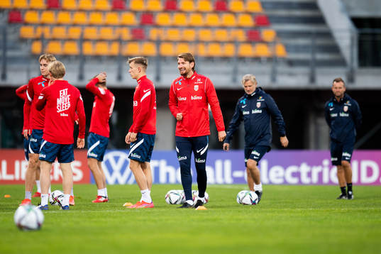 Stefan Strandberg of the Norwegian national football team