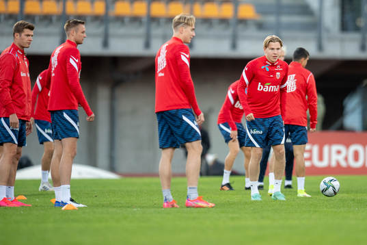 Jens Petter Haugeof the Norwegian national football team