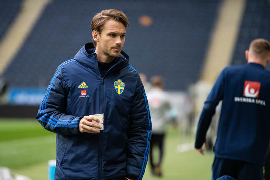 Albin Ekdal of the Swedish national team