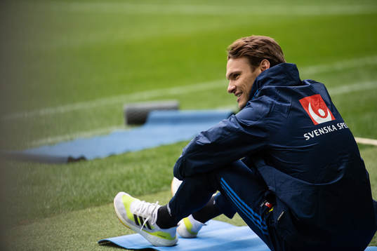 Albin Ekdal of the Swedish national team
