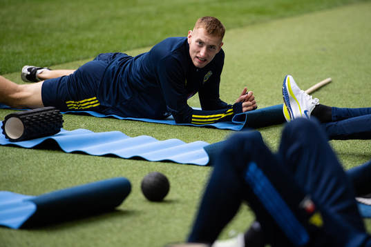 Dejan Kulusevski of the Swedish national team