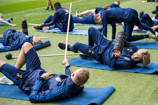 Emil Forsberg of the Swedish national team
