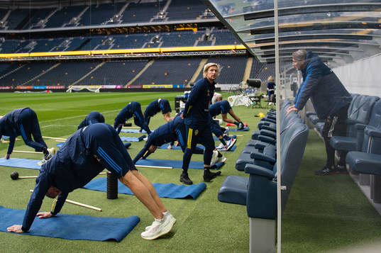 Emil Forsberg of the Swedish national team