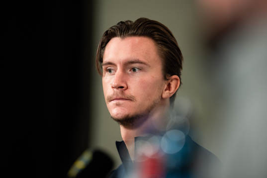 Kristoffer Olsson of the Swedish national team