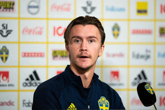 Kristoffer Olsson of the Swedish national team