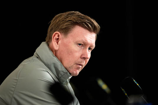 assistant coach Peter Wettergren of the Swedish national