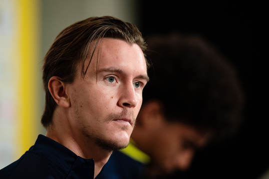 Kristoffer Olsson of the Swedish national team