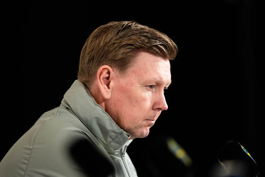 assistant coach Peter Wettergren of the Swedish national
