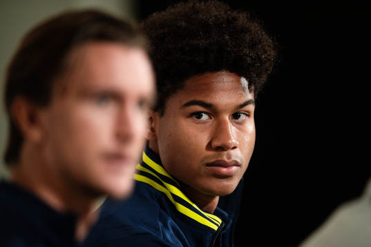 Jens Cajuste of the Swedish national team